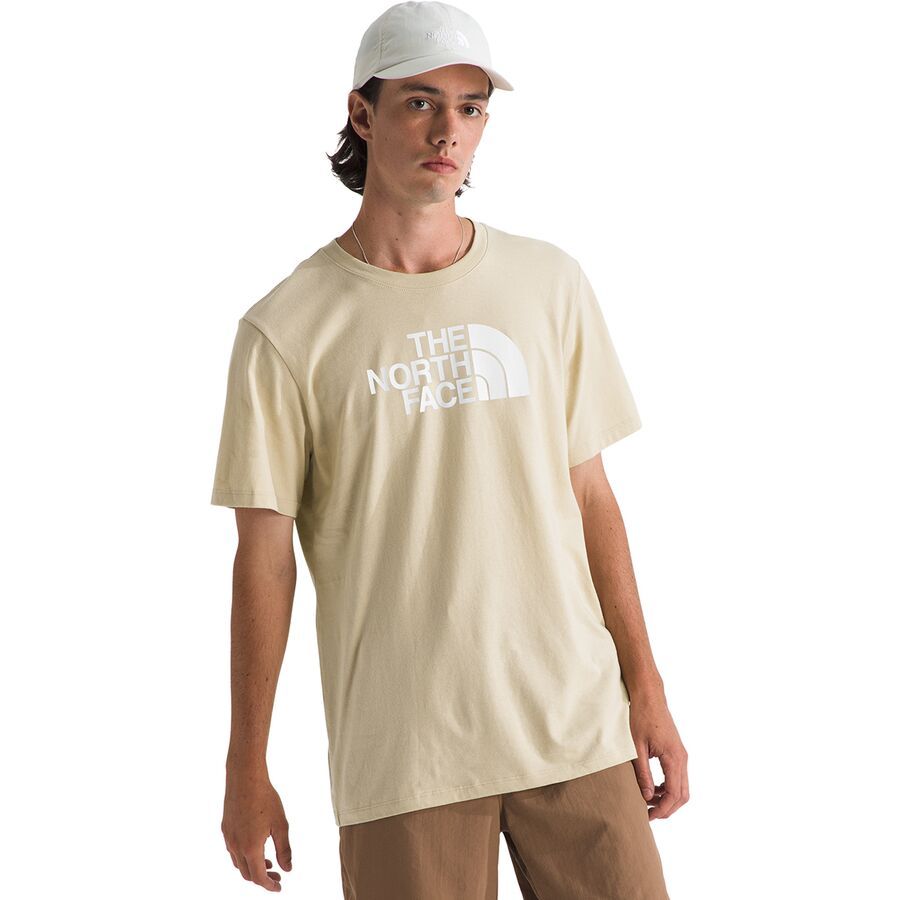 The North Face Short-Sleeve Core Half Dome T-Shirt - Men's Gravel/TNF White