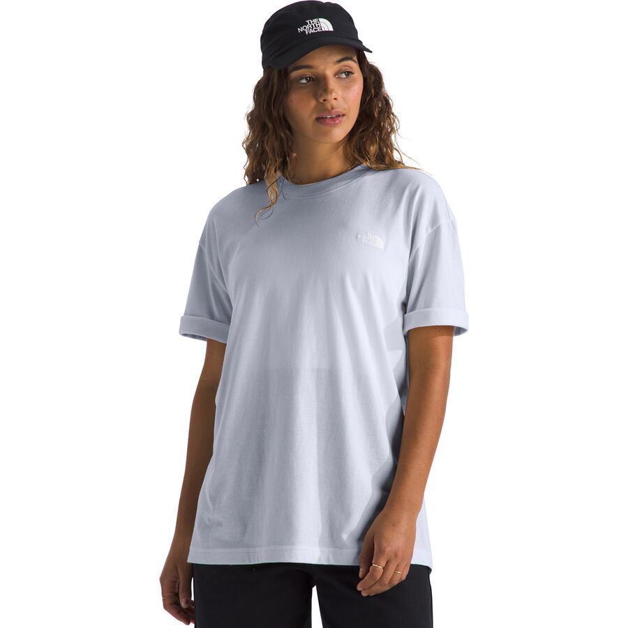 The North Face Short-Sleeve Evolution Oversized T-Shirt - Women's Mystic Haze