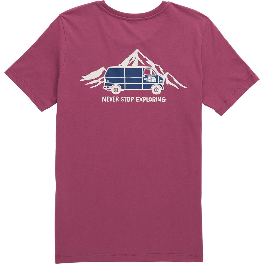 The North Face Short-Sleeve Outdoor Graphic T-Shirt - Women's Cyber Berry