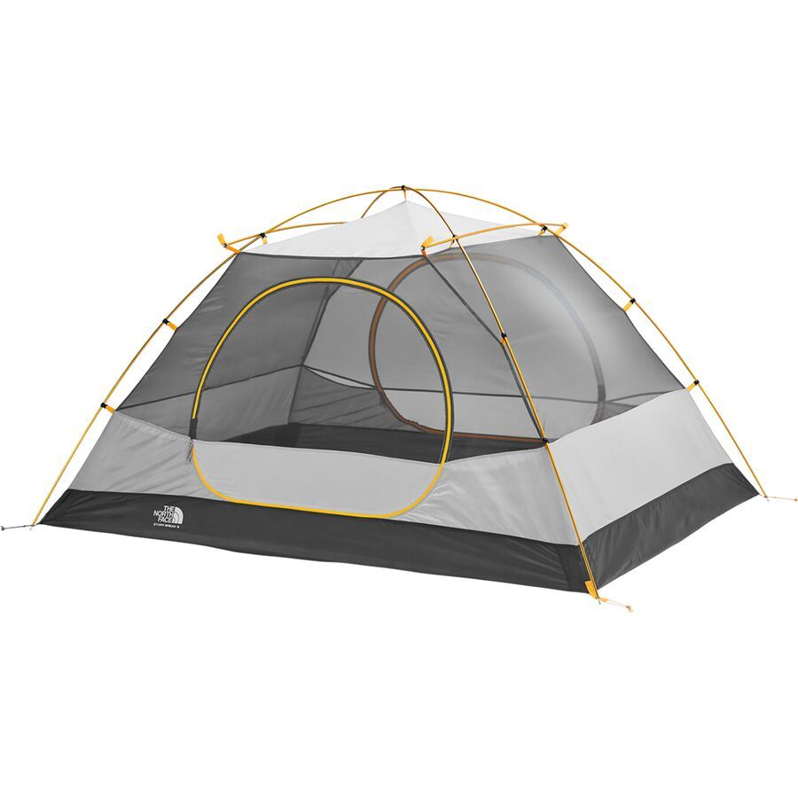 The North Face Stormbreak 3 Tent: 3-Person 3-Season Golden Oak/Pavement