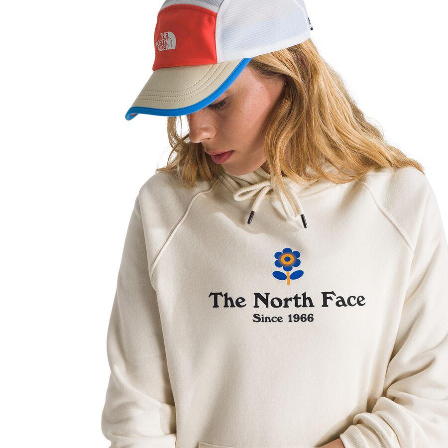 The North Face Strange Colorful World Flower Graphic Hoodie - Women's White Dune