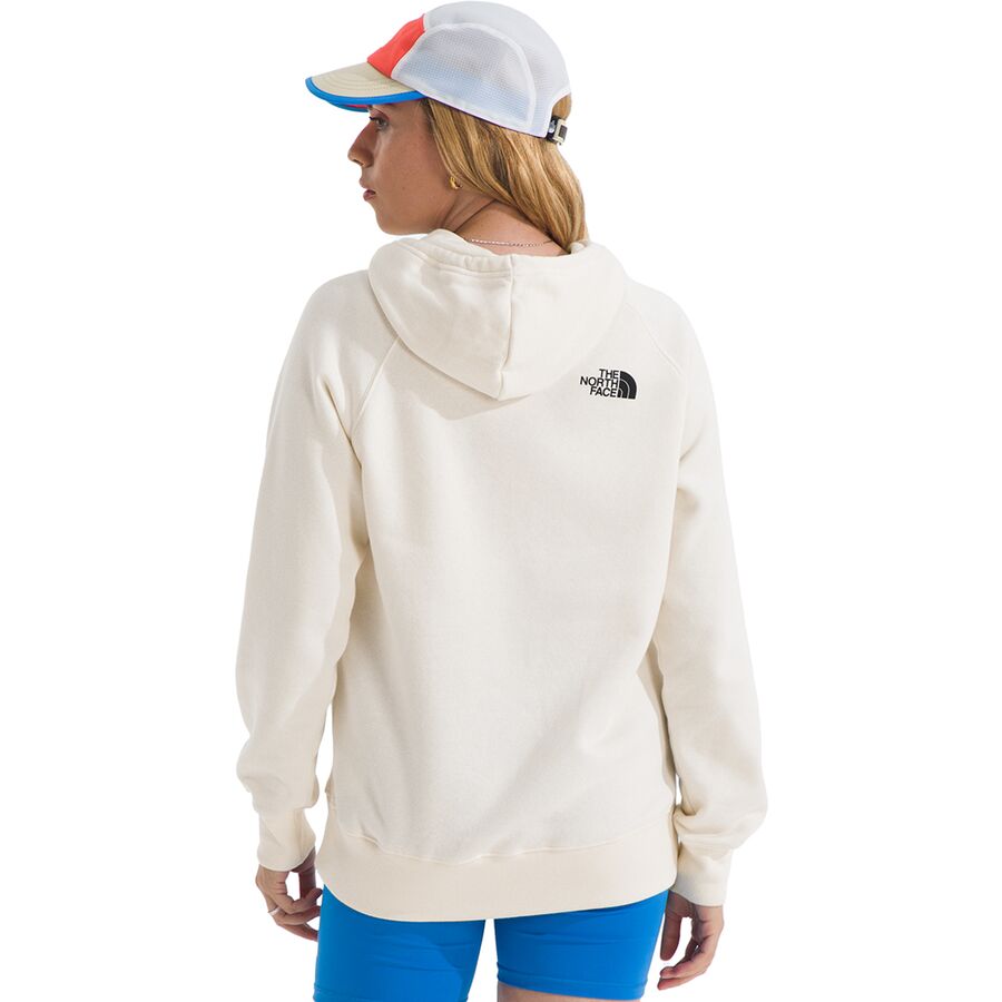 The North Face Strange Colorful World Flower Graphic Hoodie - Women's White Dune