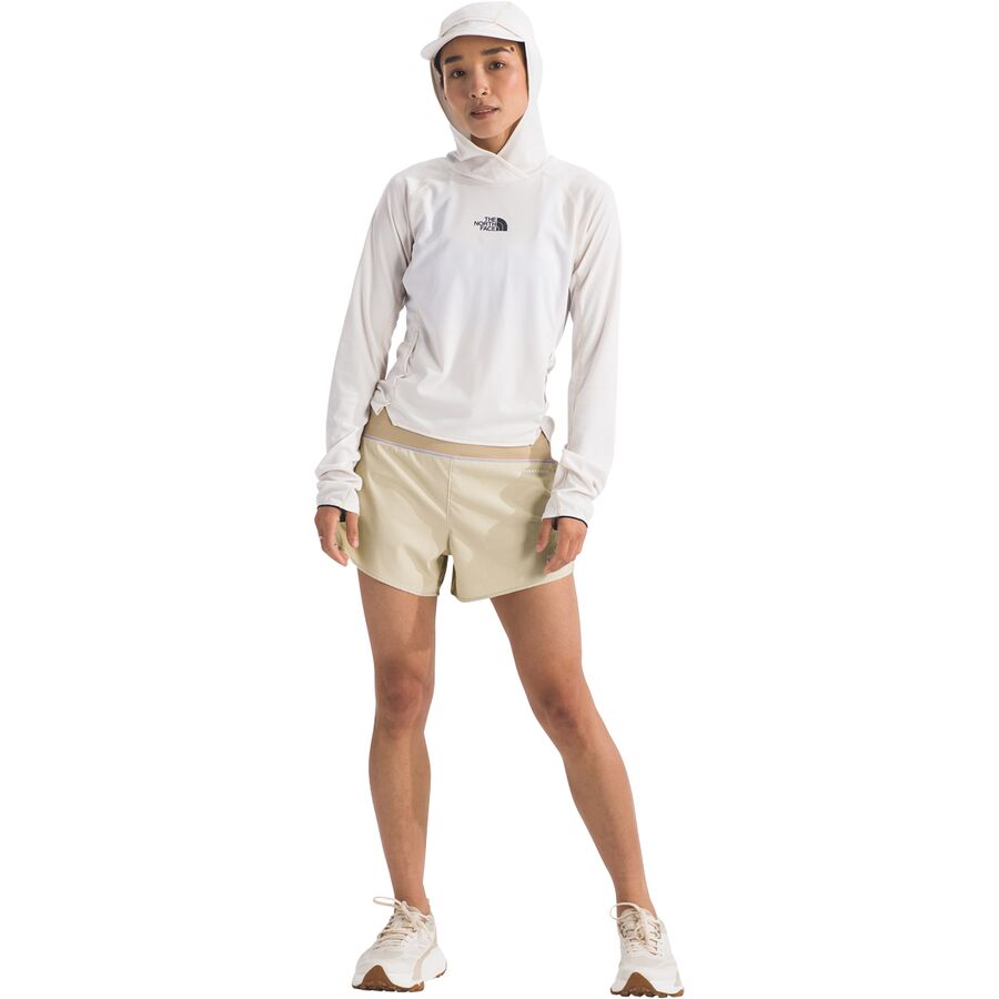 The North Face Summer LT 4in Short - Women's Gravel/Khaki Stone