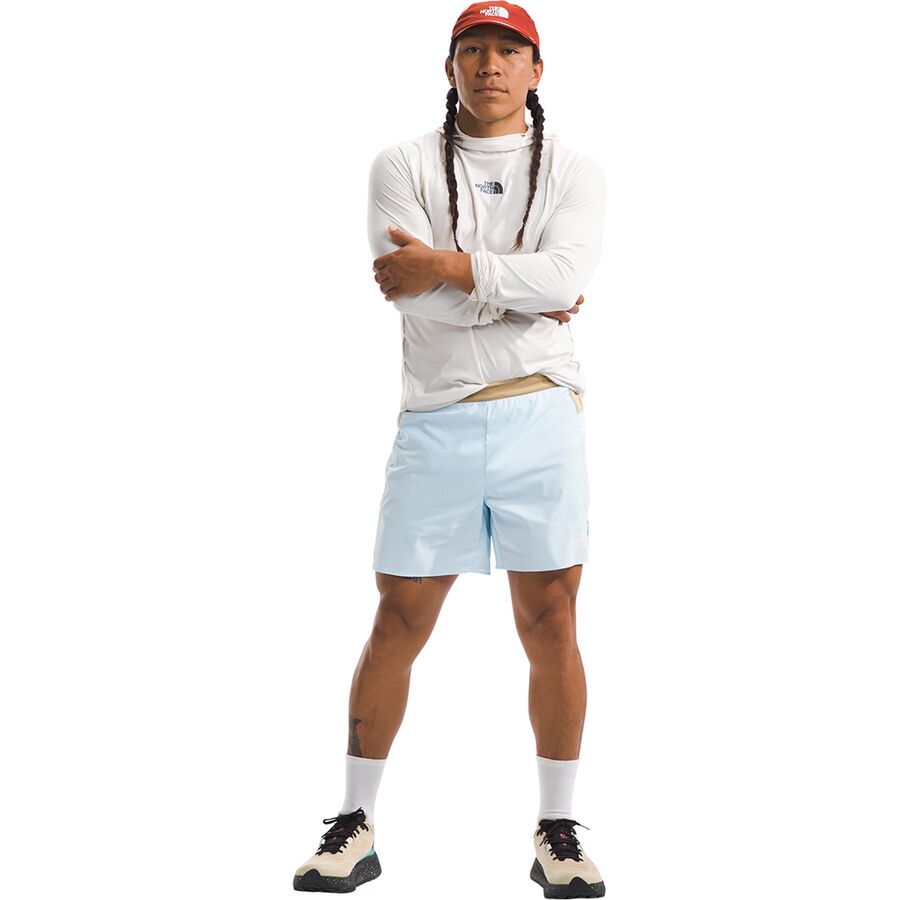 The North Face Summer LT 6in Short - Men's Barely Blue/Khaki Stone