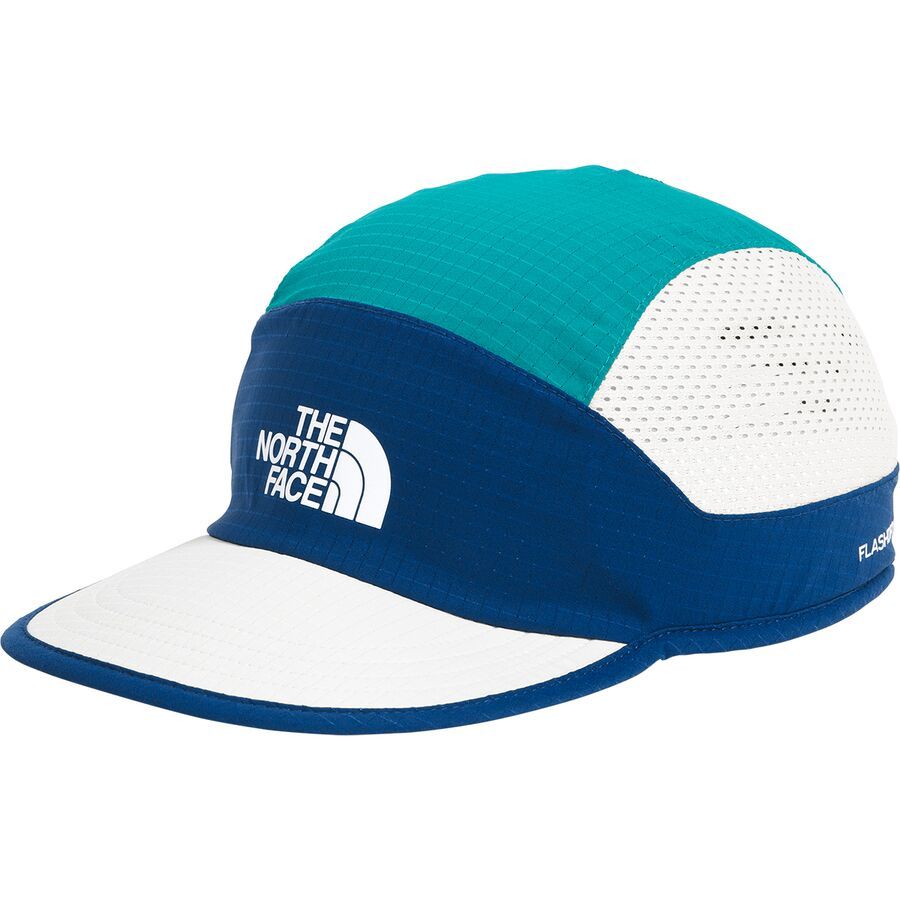 The North Face Summer LT Run Hat Deep Teal/Estate Blue/White Dune