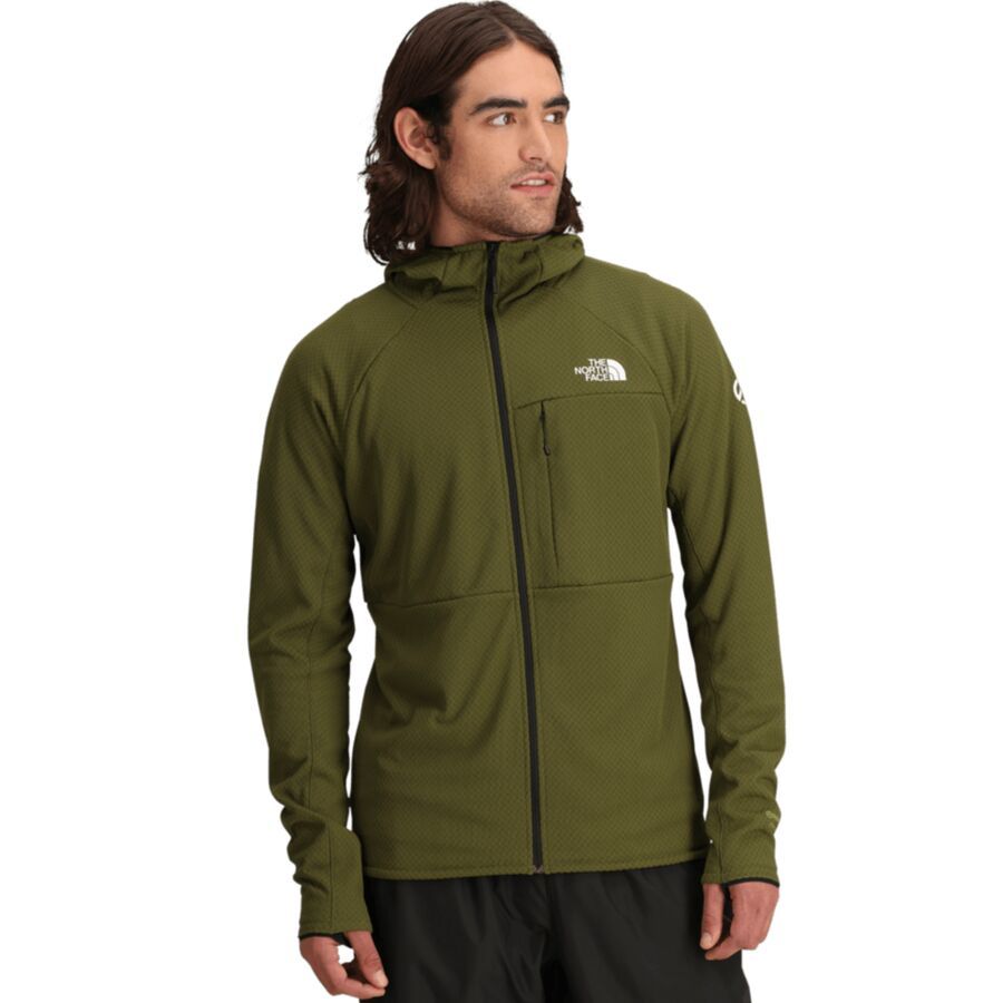 The North Face Summit FUTUREFLEECE Full-Zip Hooded Jacket - Men's Forest Olive