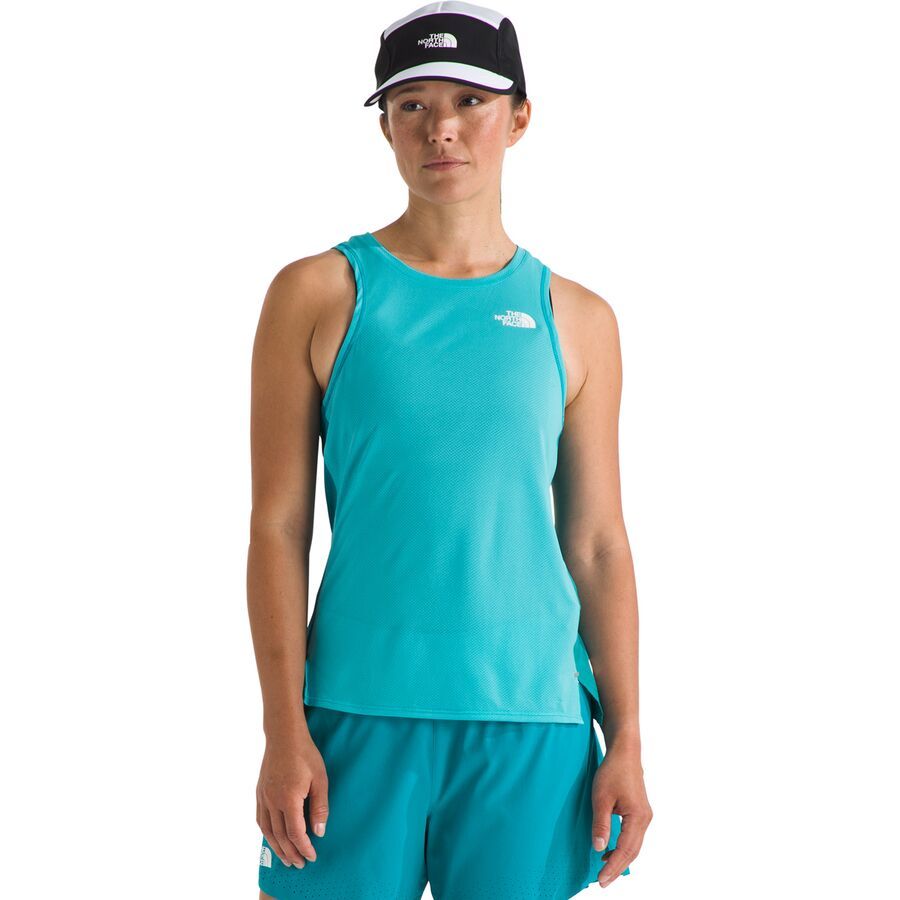 The North Face Summit High Trail Tank Top - Women's Galactic Blue/Deep Teal