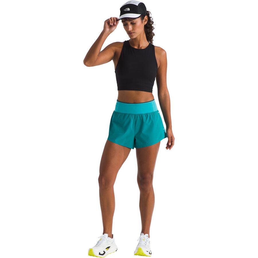 The North Face Summit Pacesetter 3in Short - Women's Galactic Blue/Deep Teal