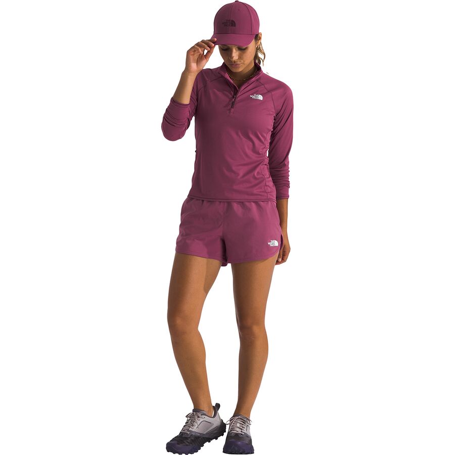 The North Face Sunriser 1/4-Zip Top - Women's Cyber Berry