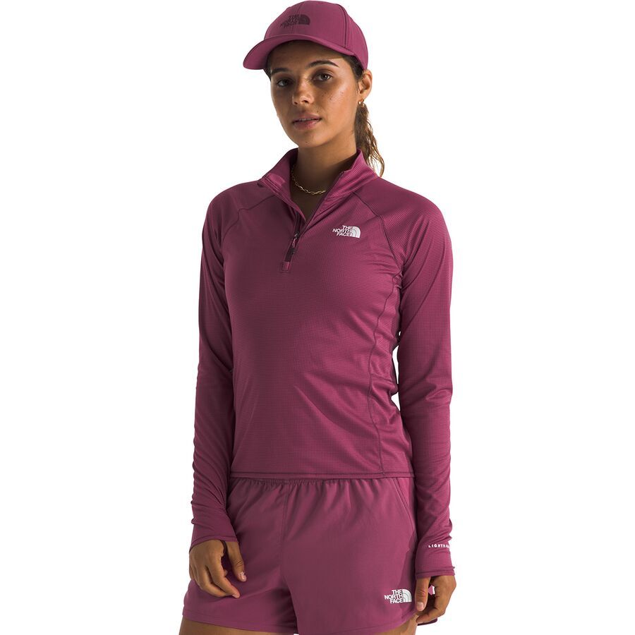 The North Face Sunriser 1/4-Zip Top - Women's Cyber Berry