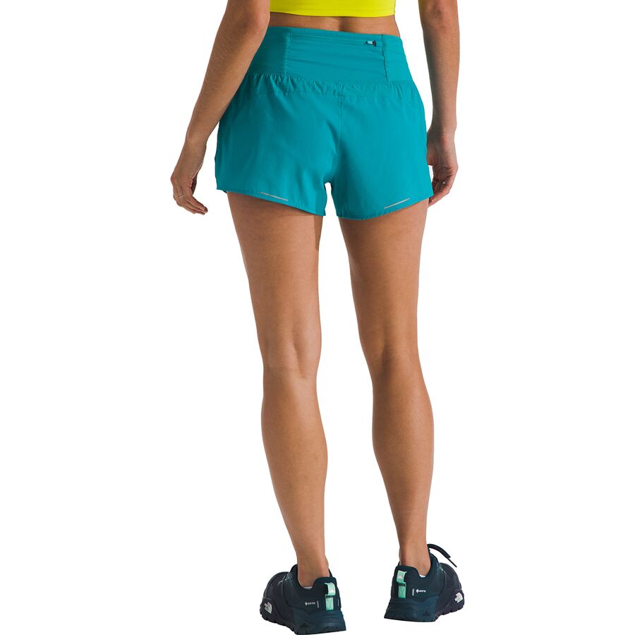 The North Face Sunriser 3in Short - Women's Galactic Blue Prisms Print
