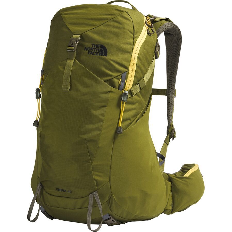 The North Face Terra 40L Backpack Forest Olive/New Taupe Green-NPF