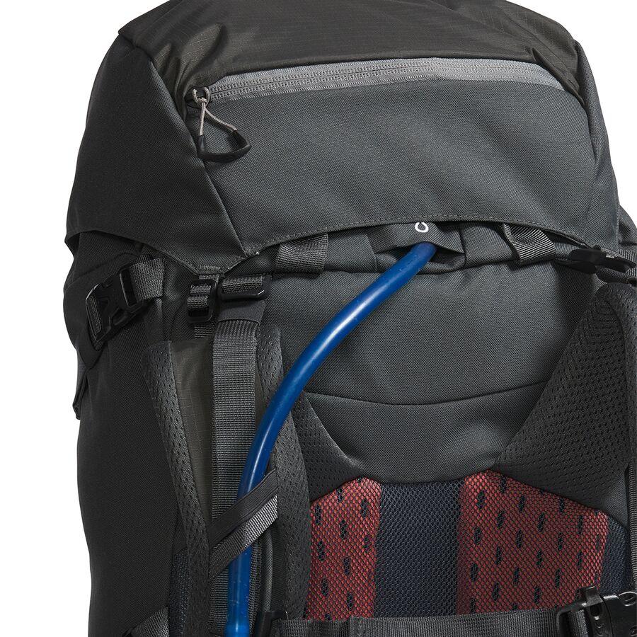 The North Face Terra 55L Backpack - Women's Asphalt Grey/TNF Black-NPF