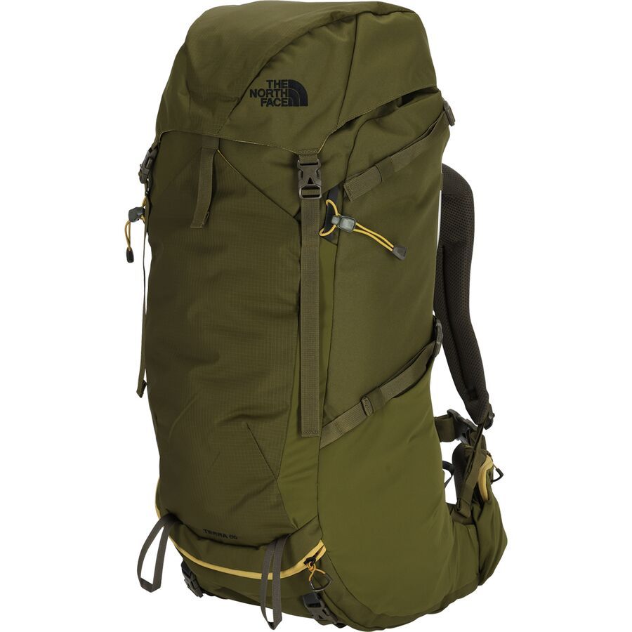 The North Face Terra 65L Backpack Forest Olive/New Taupe Green-NPF
