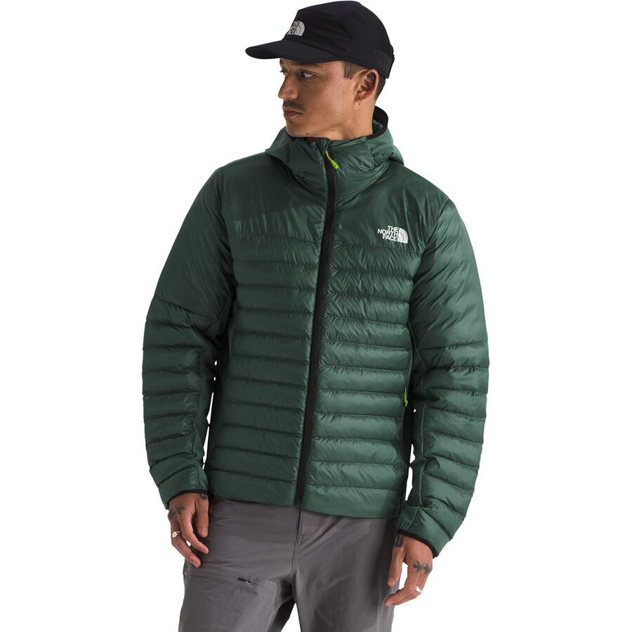 The North Face Terra Peak Hybrid Hoodie - Men's Duck Green