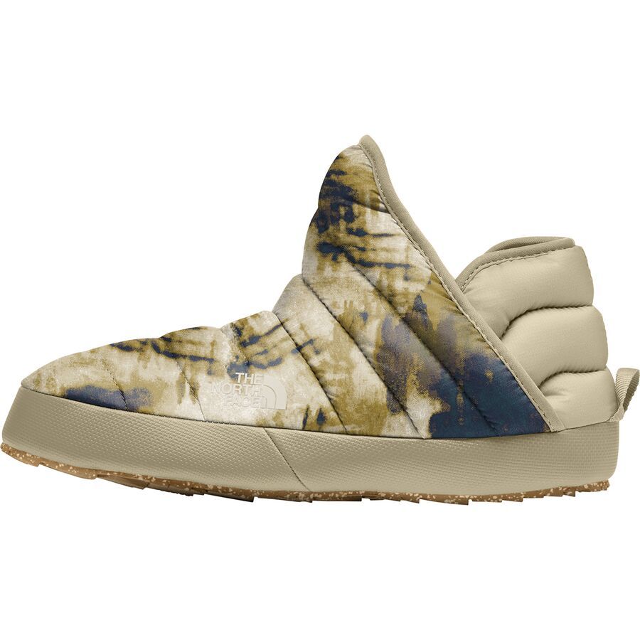 The North Face ThermoBall Eco Traction Bootie - Men's Midnight Petrol TNF Bleach Dye Print/Gravel