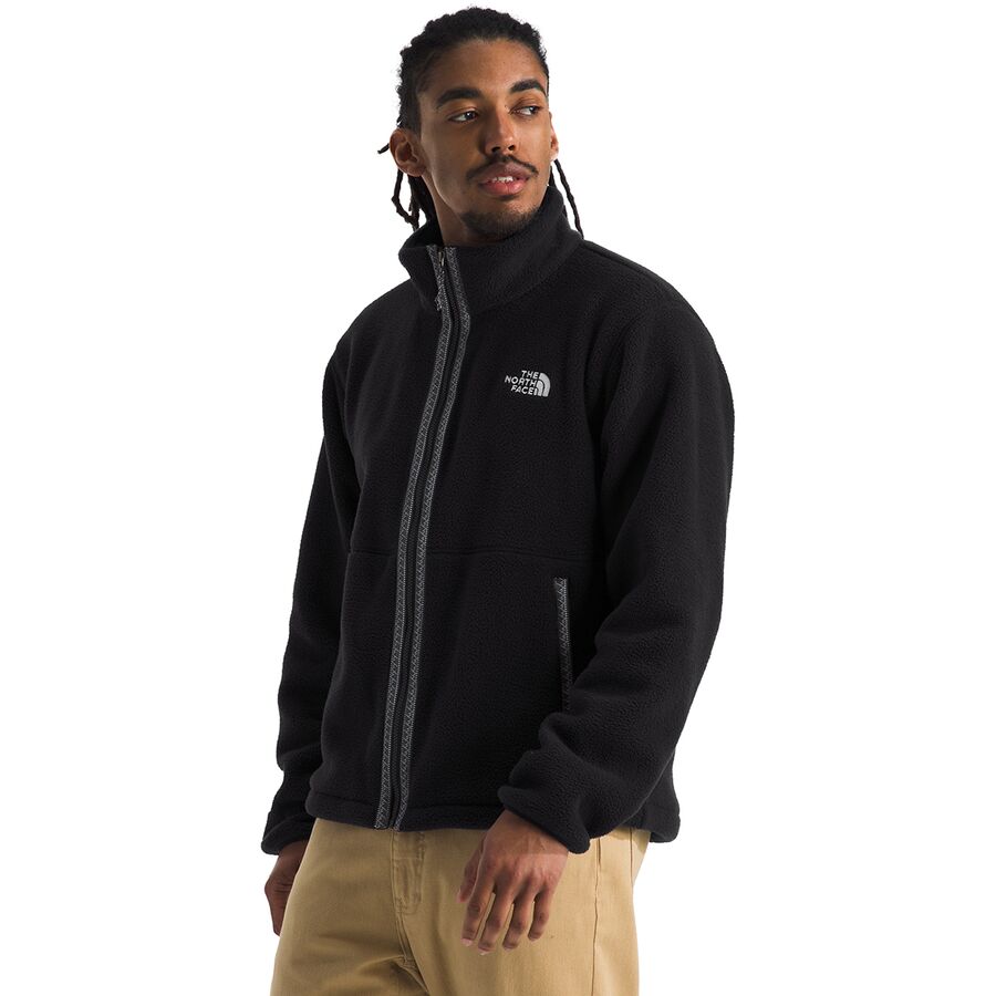 The North Face TNF Fleeski Full Zip Jacket - Men's TNF Black