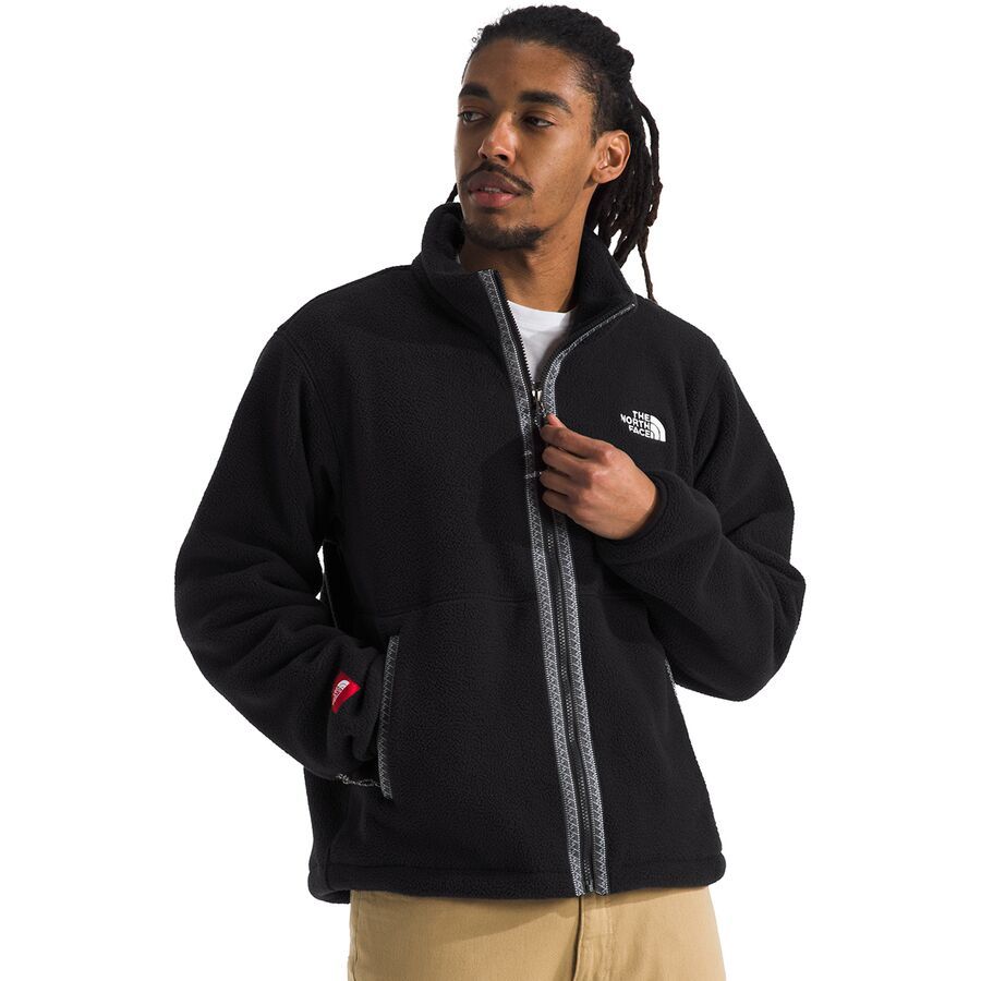 The North Face TNF Fleeski Full Zip Jacket - Men's TNF Black