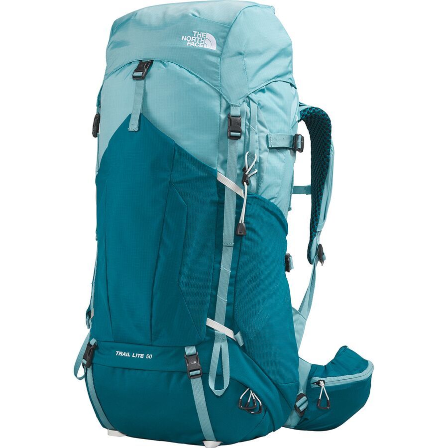 The North Face Trail Lite 50L Backpack - Women's Reef Waters/Blue Coral-NPF