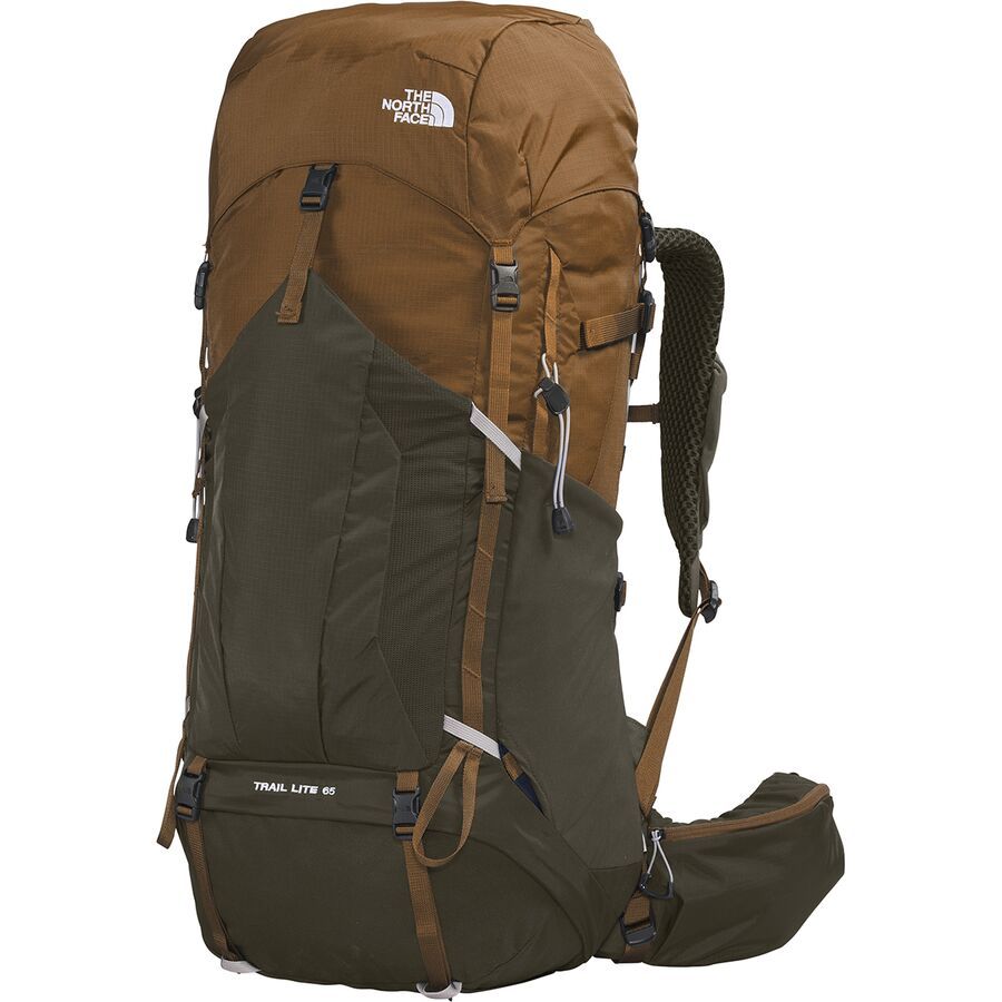 The North Face Trail Lite 65L Backpack Utility Brown/New Taupe Green-NPF