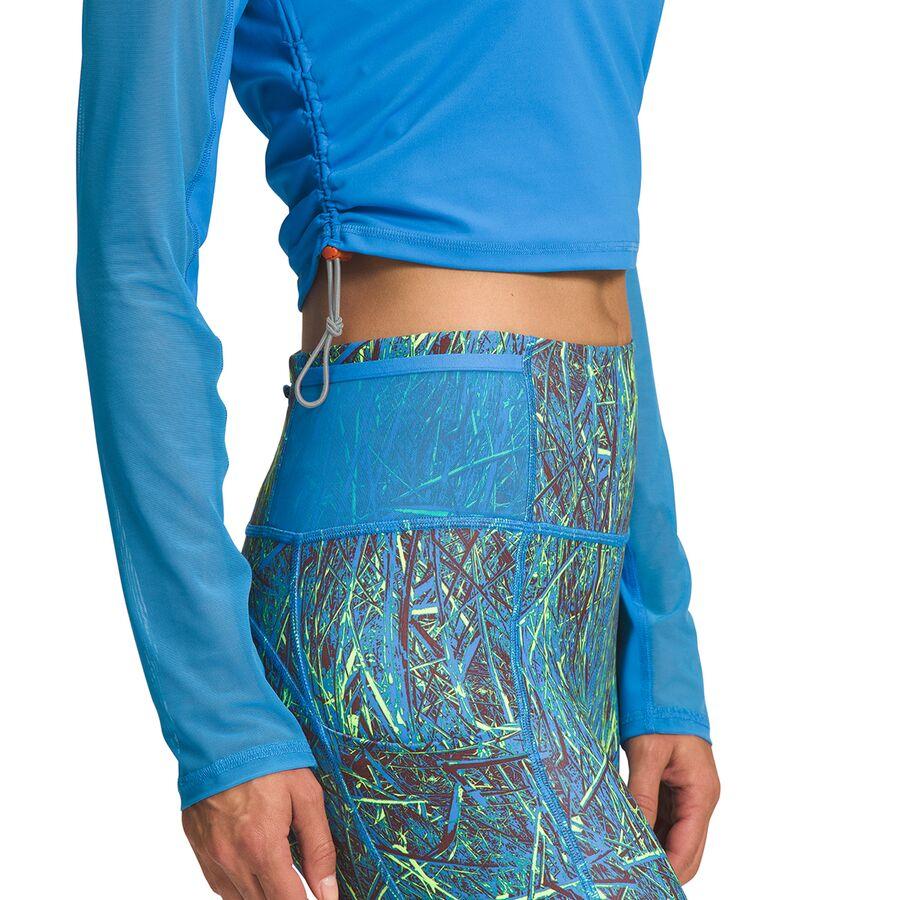 The North Face Trailwear QTM Mock Neck Long-Sleeve Shirt - Women's Super Sonic Blue