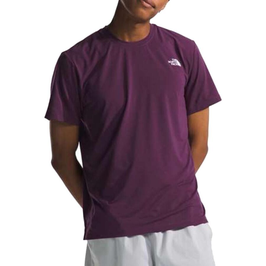 The North Face Wander Short-Sleeve Shirt - Men's Black Currant Purple