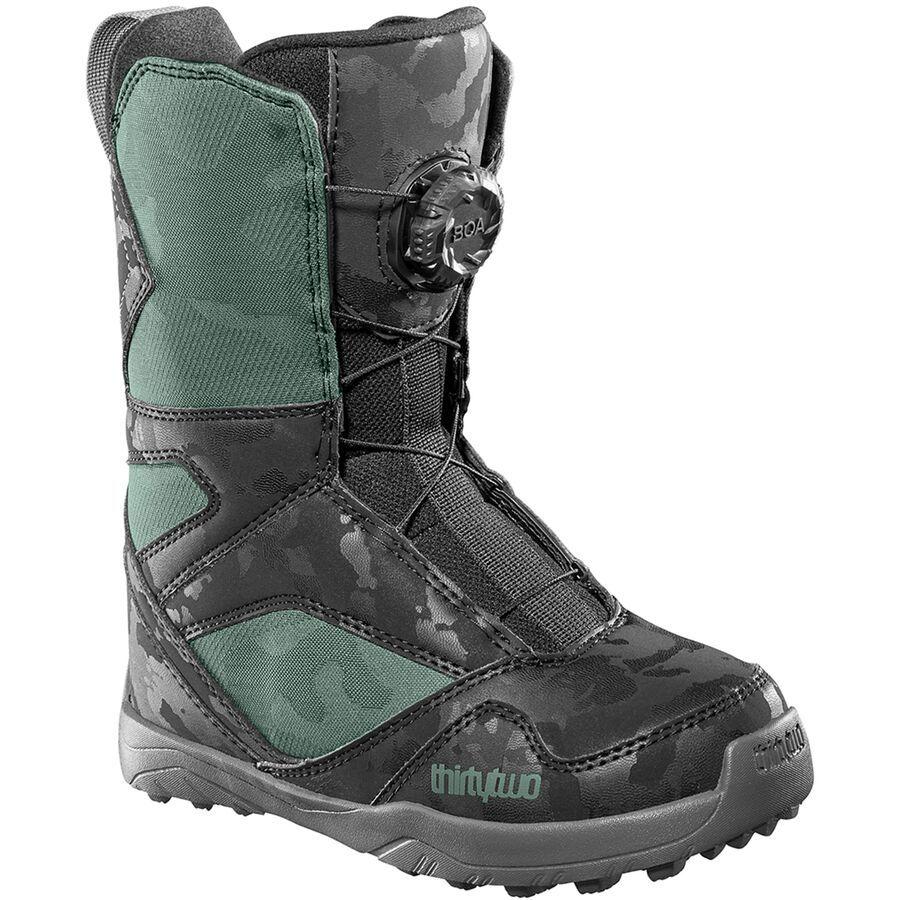 ThirtyTwo BOA Snowboard Boot - 2025 - Kids' Black/Green