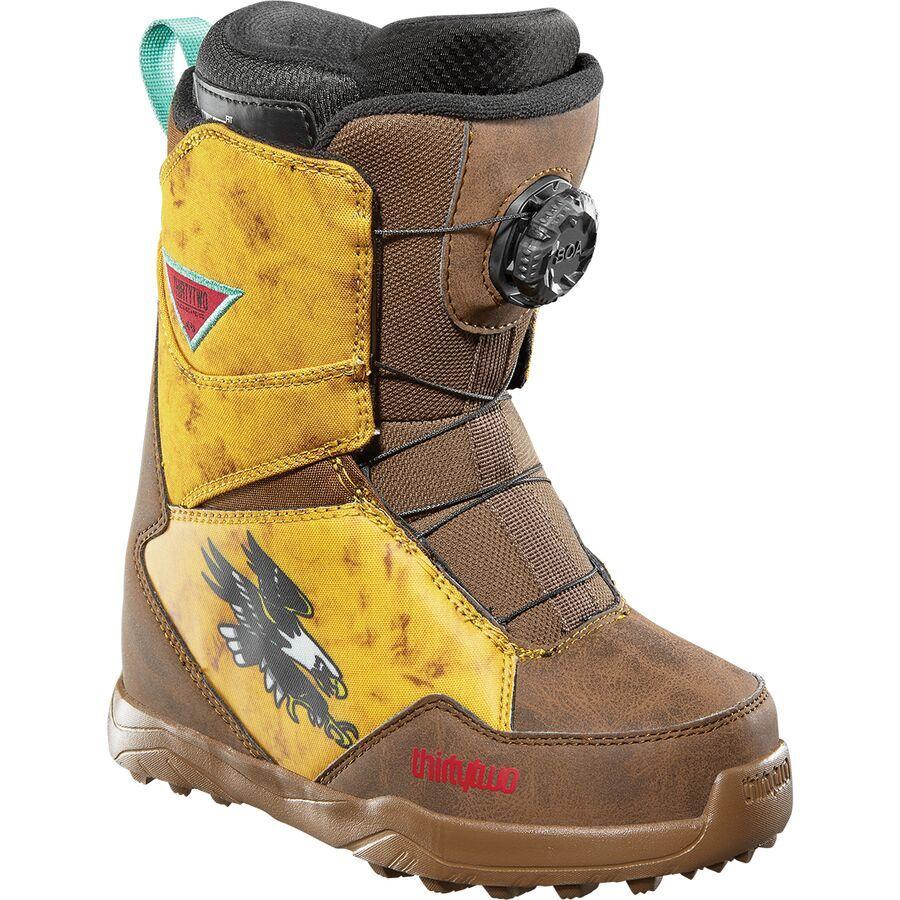 ThirtyTwo Lashed Boa Fava Snowboard Boot - 2025 - Kids' Tobacco