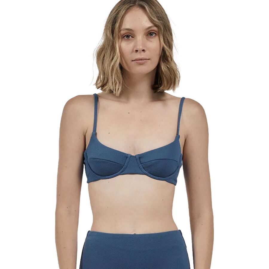 THRILLS Adira Underwire Bikini Top - Women's Botanical Blue