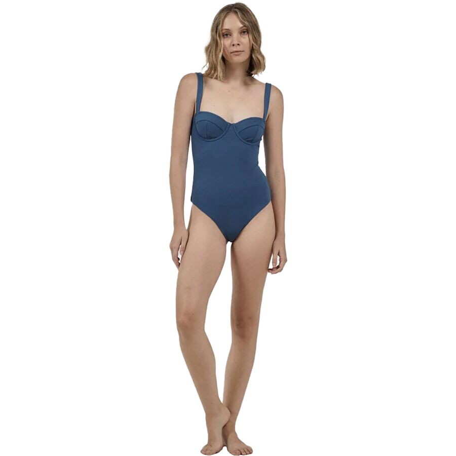 THRILLS Adira Underwire One-Piece Swimsuit - Women's Botanical Blue