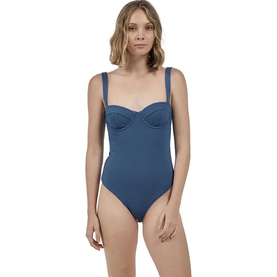 THRILLS Adira Underwire One-Piece Swimsuit - Women's Botanical Blue