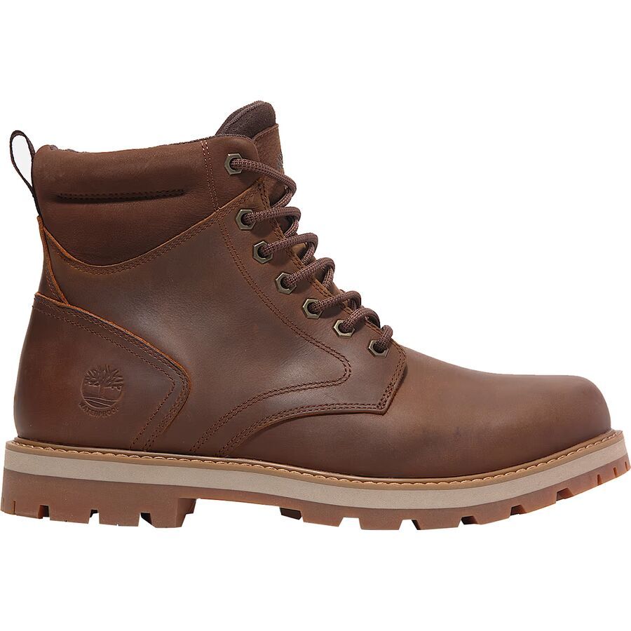 Timberland Britton Road Mid WP Boot - Men's Rust Full Grain