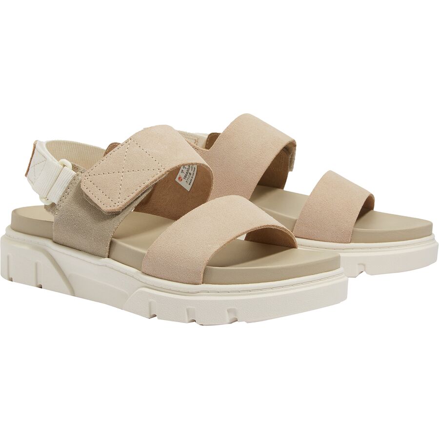Timberland Greyfield Backstrap Sandal - Women's Light Beige Suede