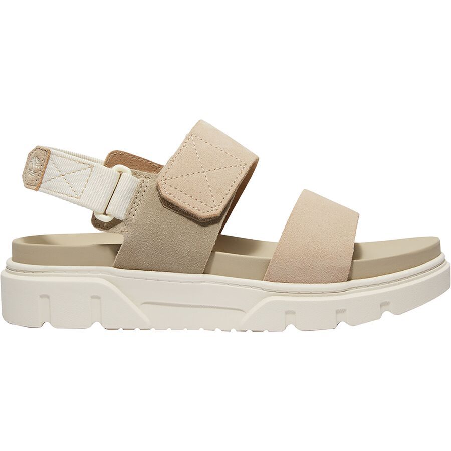 Timberland Greyfield Backstrap Sandal - Women's Light Beige Suede