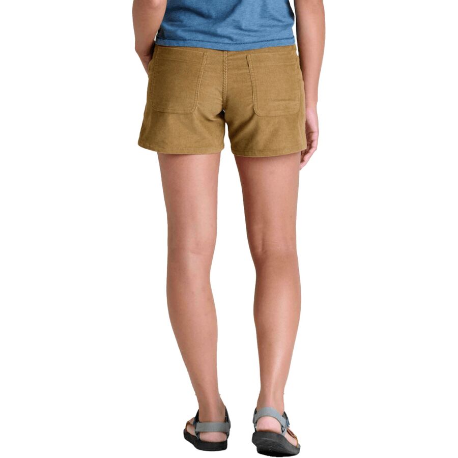 Toad&Co Coaster Cord Short - Women's Honey Brown
