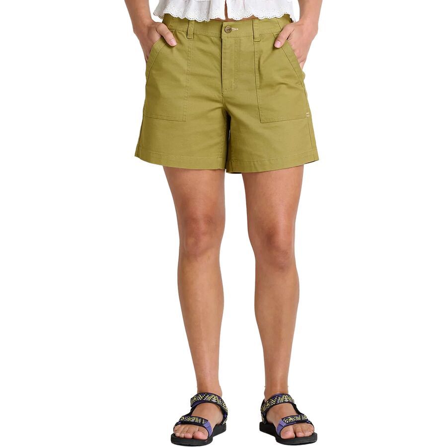 Toad&Co Earthworks Camp Short - Women's Green Moss