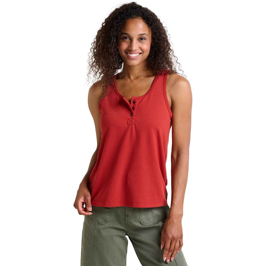 Toad&Co Piru Henley TankTop - Women's Campfire