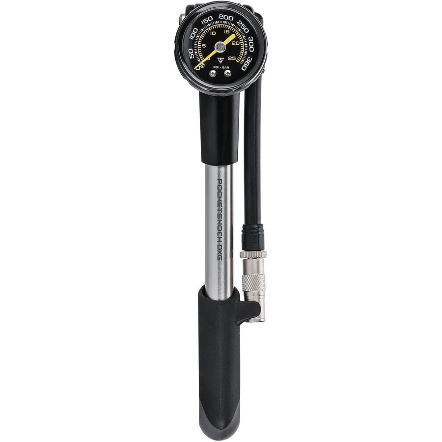Topeak Pocket Shock DXG Fork & Shock Pump Black/Silver