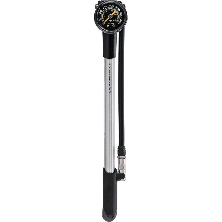 Topeak Pocket Shock DXG XL Fork & Shock Pump Black/Silver