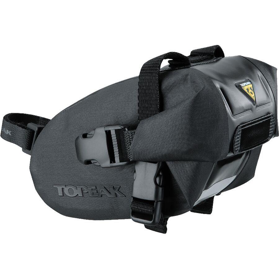 Topeak Wedge DryBag Saddle Bag - Strap Mount Black