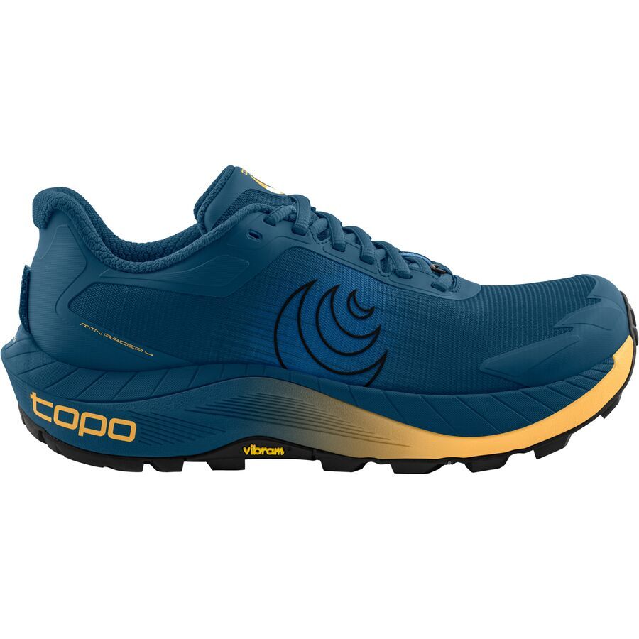 Topo Athletic MTN Racer 4 Trail Running Shoe - Men's Navy/Orange