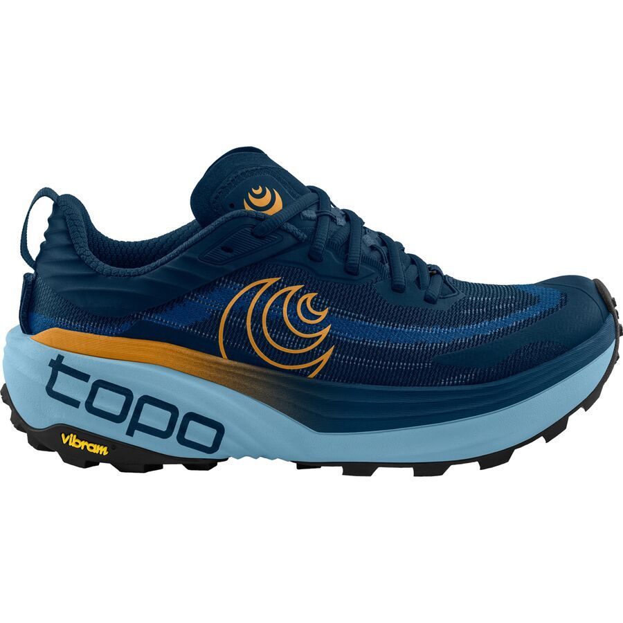 Topo Athletic Vista Trail Running Shoe - Men's Navy/Orange