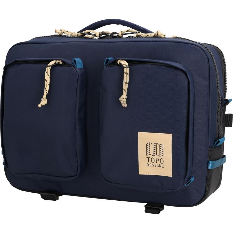 Topo Designs Global Briefcase Navy/Sahara