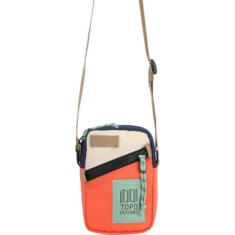 Topo Designs Mini Shoulder Bag Almond/Emberglow