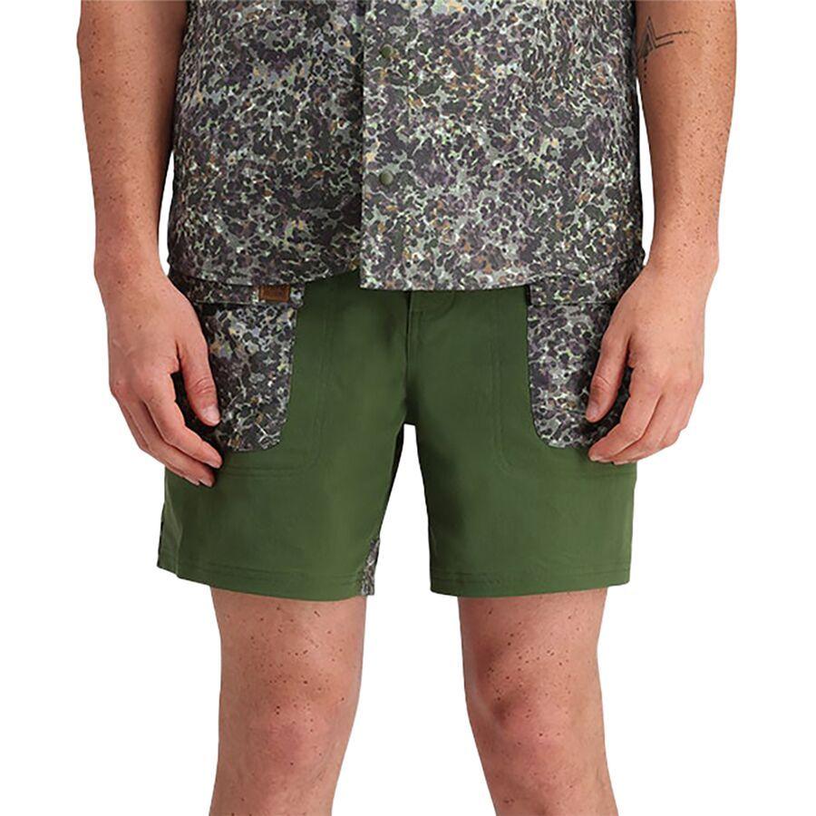 Topo Designs Retro River Short - Men's Olive/Meteor