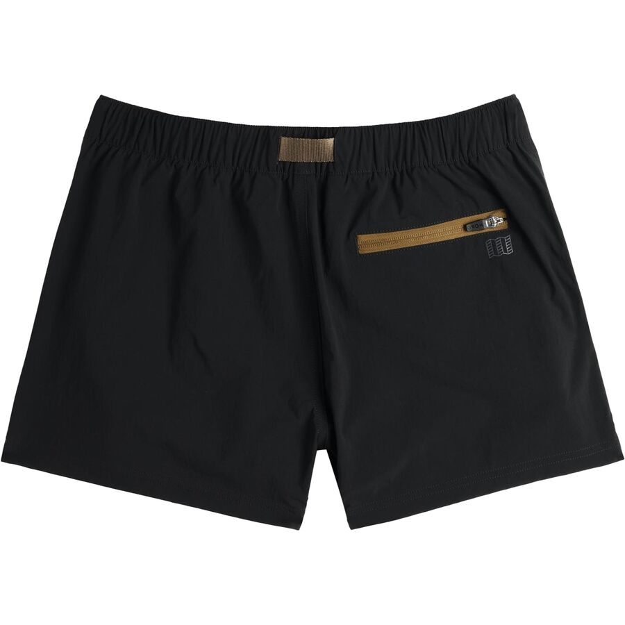 Topo Designs Retro River Short - Women's Black/Neutral