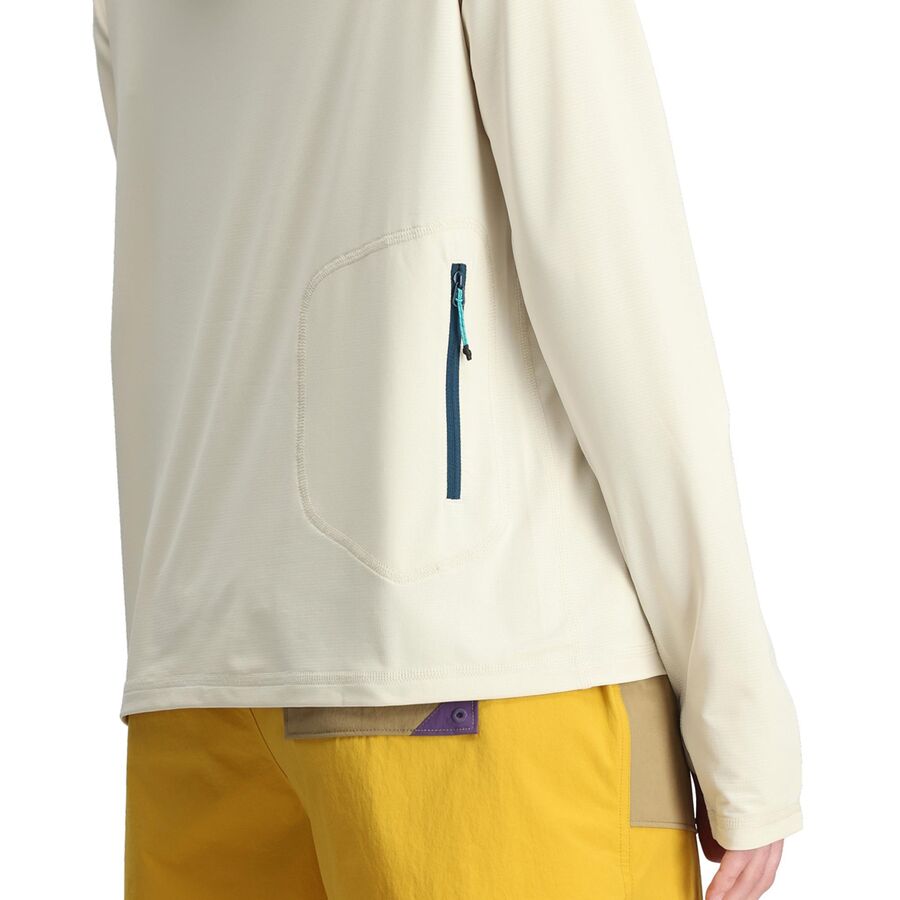 Topo Designs Sun Hoodie - Women's Bone White