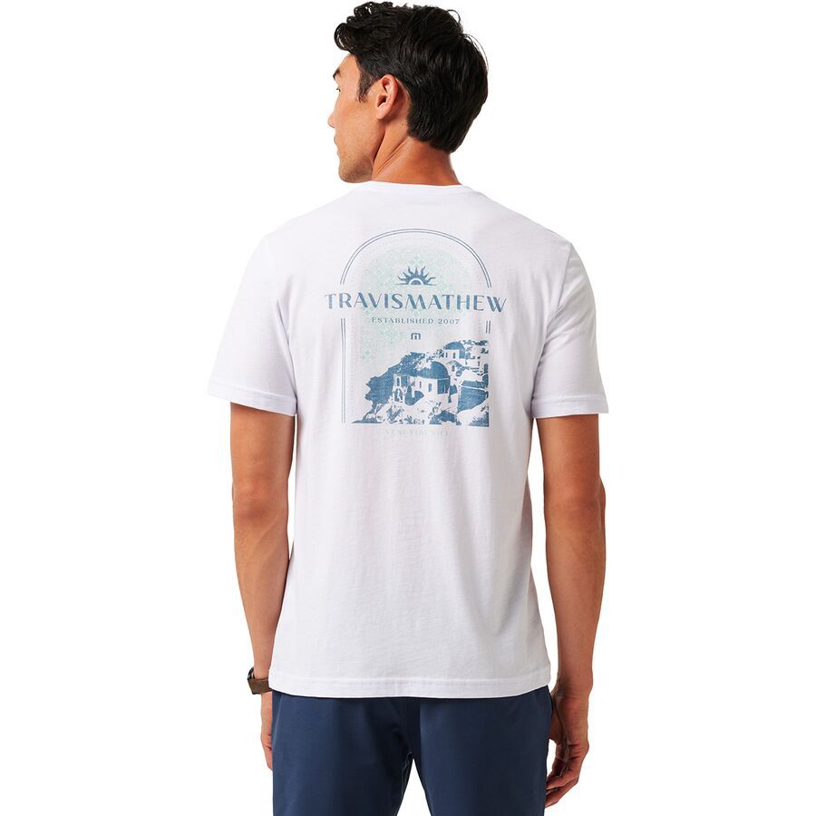 TravisMathew Acropolis T-Shirt - Men's White