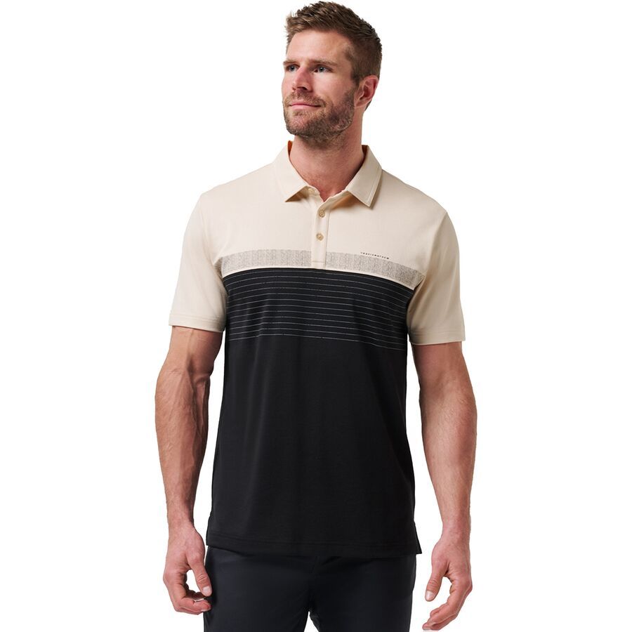 TravisMathew Hang Glide Polo - Men's Italian Sand