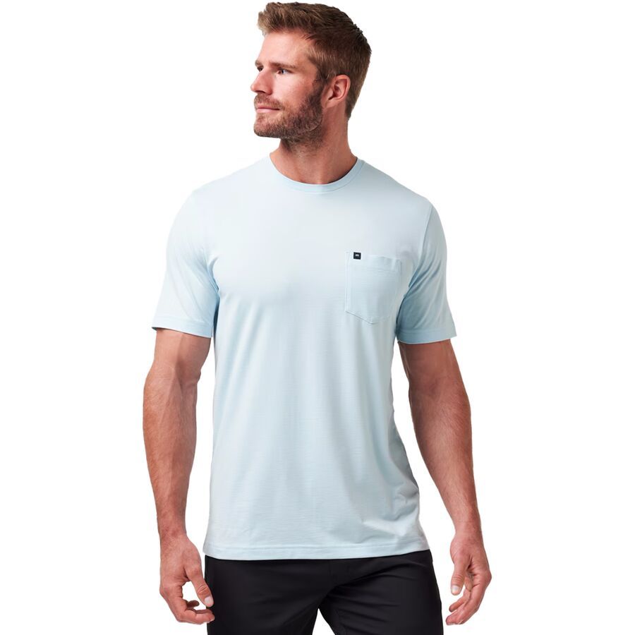TravisMathew Heater T-Shirt - Men's Cory Blue